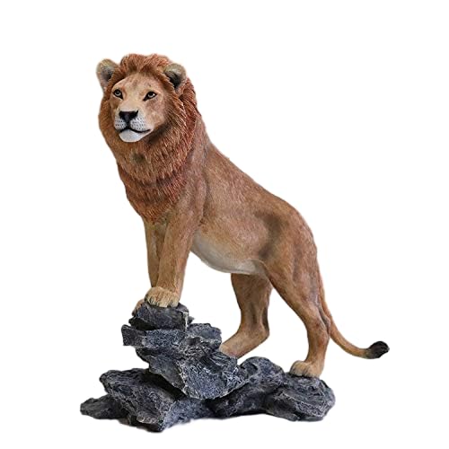 Amazon | JJM 1/10 サイズ ライオン オス 雄 動物 ワイルドライフ