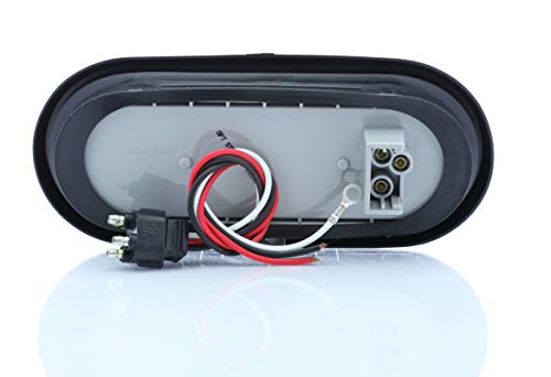 Lámpara LED Ovalada Roja Sellada 6 pulgadas Kit miniatura 3