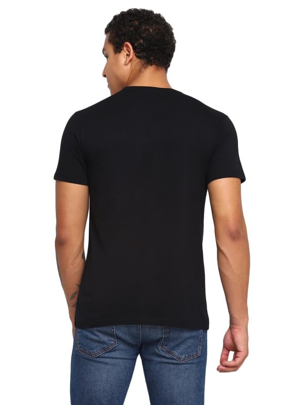 Image of AMERICAN CREW 100% Supima Cotton Round Neck T-Shirt for Men