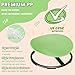 Pterying Spinning Chair for Autistic Kids, Autism Sensory Spinning Chair, Sit and Spin Toddler Spinning Seat Training Body Coordination and Balance, Upgraded Light Green Rounded Shape