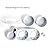 Cat Bowls, NATRUTH Gravity Water and Double Food Bowls, Triple Bowls with a Bowl Mat and a Spoon, Cat Wet and Dry Food Feeding Bowl Set , Pet food Bowls for Cats and Small Dogs (Grey)