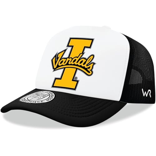 University of Idaho Vandals Trucker Mesh Snapback Jumbo Cap Black