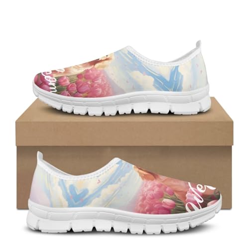 Image of Jeiento Cute Dog Women's Casual Slip On Shoes Loafers Sneakers for Women