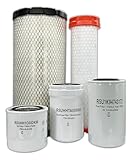 HERO Maintenance Filter Kit For Kubota SVL97-2 Skid Steer Loader Filters Compatible With OEM