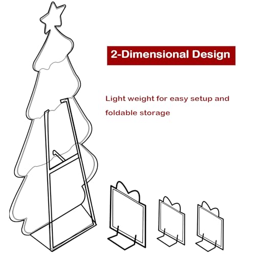 3ft 2D Christmas Tree Outdoor - image 3