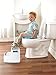 CUSFULL Dual Height Two Step Stool for Kids, Toddler's Stool for Potty Training and Baby Exercise Two-Step Design Non-Slip and Safety (White)