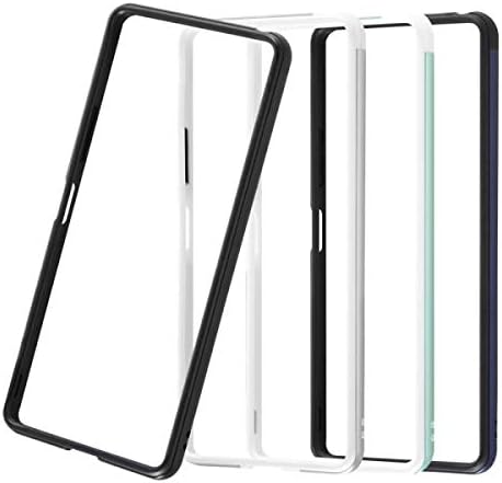 レイ・アウト Xperia 10 II Case, SO-41A, Aluminum Bumper, Xperia 10 II (Xperia 10 Mark 2), Pamper Cover, Matte Black