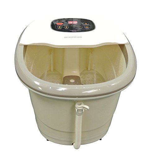 Carepeutic Motorized Hydro Therapy For Foot And Leg Spa Bath Massager, 17 Pound, Milk-White #TOP2