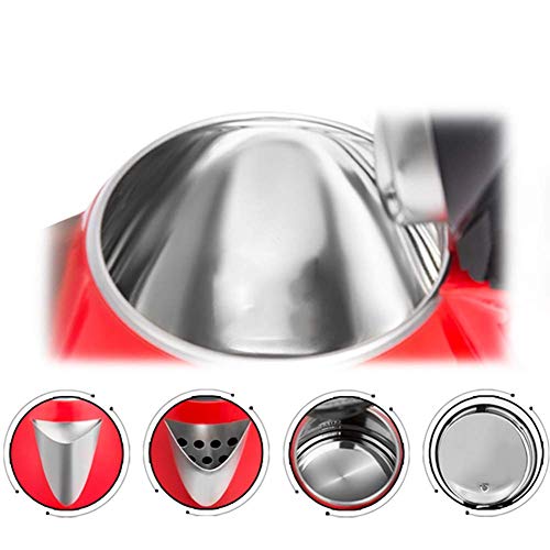 Bouilloire à eau chaude compacte en inox avec température réglable - 4