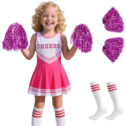 Disfraz de animadora para niñas talla Small