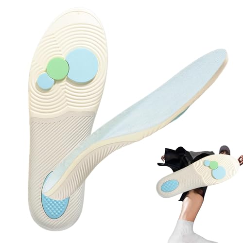 Inserti per scarpe ortopediche, inserti per piede di supporto per plantare,Cuscinetto per scarpe per supporto per piede - Solette interne di supporto per plantare alto per uomo