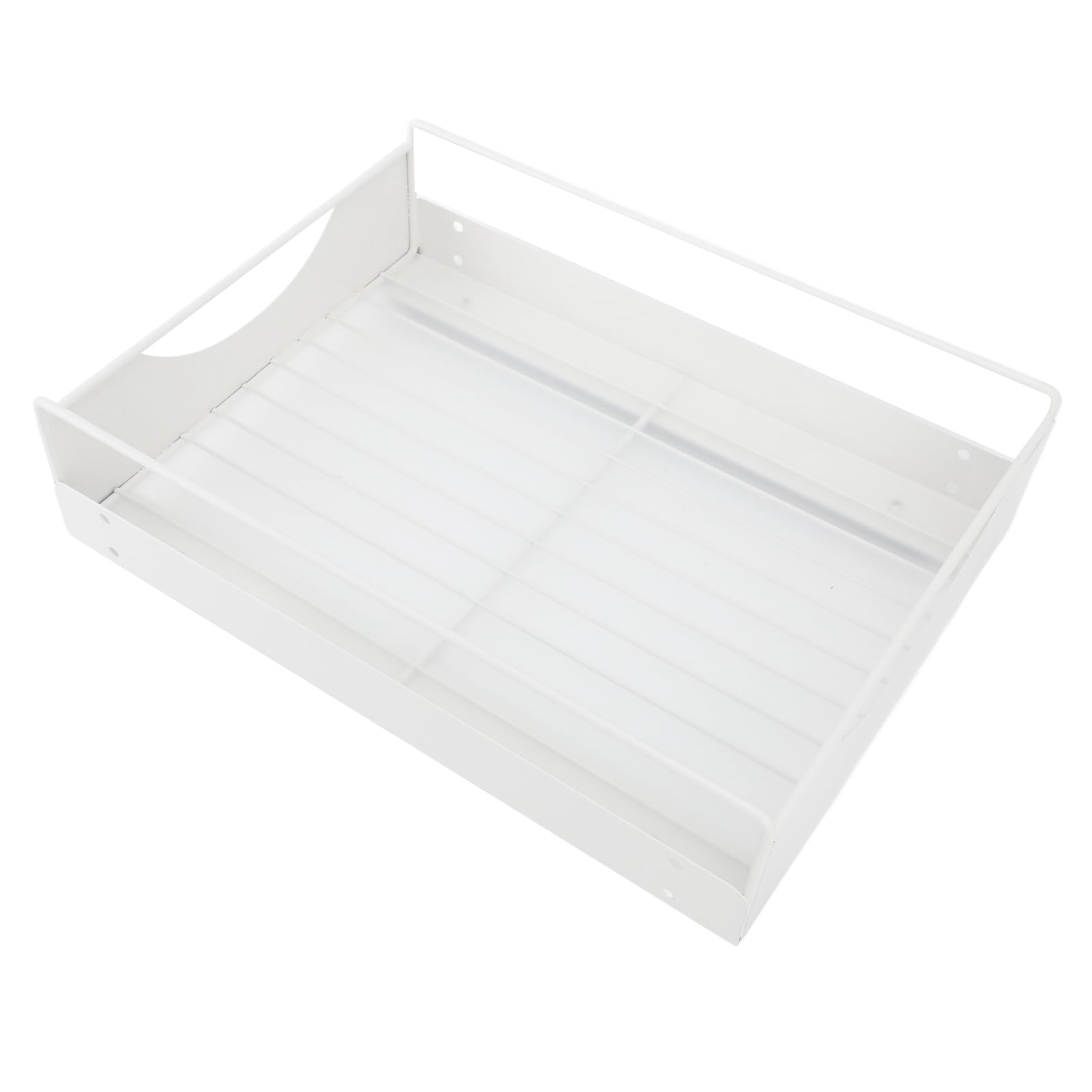 Ripiani scorrevoli per dispensa di facile accesso, installazione semplice, cassetti scorrevoli per mobili da cucina, bagno e dispensa, per abbellire il tuo spazio in modo efficiente (L)