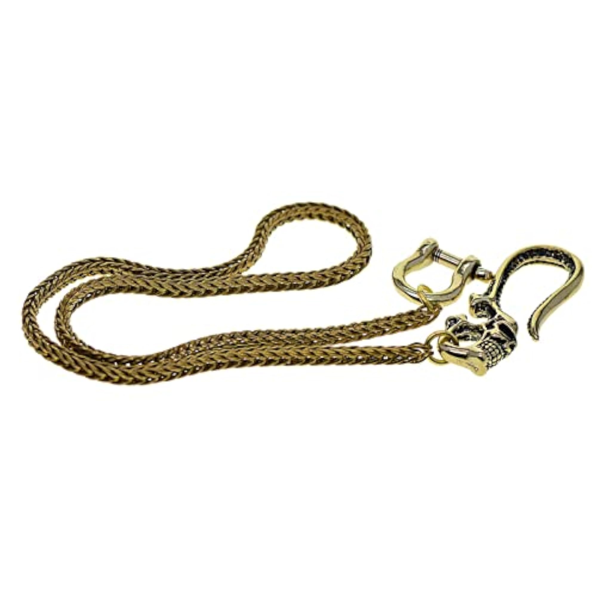 Men's Biker Snake Chain Necklace, Durable Style