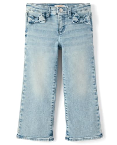 Image of Gymboree Girls' and Toddler Wide Leg Jeans