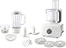 Kenwood FDP645WH MultiPro Home Food Processor, Robot da Cucina con Frullatore e spremiagrumi, 1000 W, 3 Litri, Plastica, Bianco