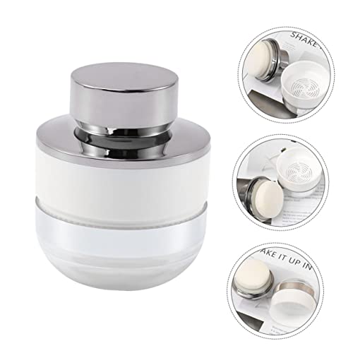 Totority 2 Pçs Caixa De Pó Xampu Para Corpo Recipiente De Viagem Caixa Organizadora De Plástico Reci