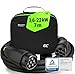 Produktbild Green Cell GC Snap Typ 2 Ladekabel 22kW 7m 32A für EV Elektroautos Typ 2 auf Typ 2 3-Phasig TÜV Kompatibel mit Model Y 3 S X, ID.3, ID.4, Q4 e-tron, i4, iX1, 500e, Enyaq, EV6, EQA inkl Premium Koffer