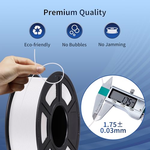 image for ANYCUBIC Silk Filament, Clog-Free Shiny 3D Printing PLA Filament 1.75m