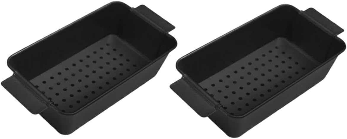 KICHOUSE 2pcs Bread Molding Pan Lid Non-stick Loaf Mold for Baking Supplies Versatile Baking Forms for Bread Cake