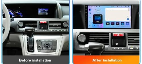 Radio coche 2 DIN para Honda Elysion 2004-2015 con Carplay y Android Auto 2
