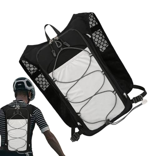 Sac à dos hydratation running ultra léger avec éléments réfléchissants pour marathon