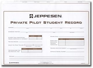 Jeppesen Private Pilot Student Record Folder (Package of Ten)