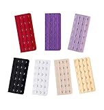 6 Hook Bra Extenders for Plus Size 3/4 Inch Spacing Bra Extension Strap