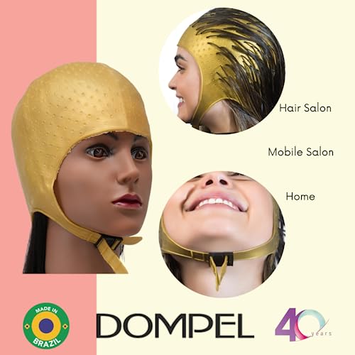 Dompel Silicone Highlight Hair Cap Color Gold | Type Athenas | Model 401-Sa #TOP5