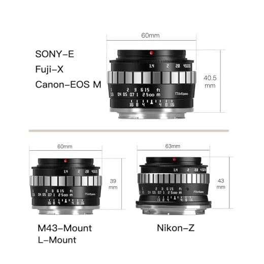 TTArtisan 23mm F1.4 Wide-Angle Camera Lens