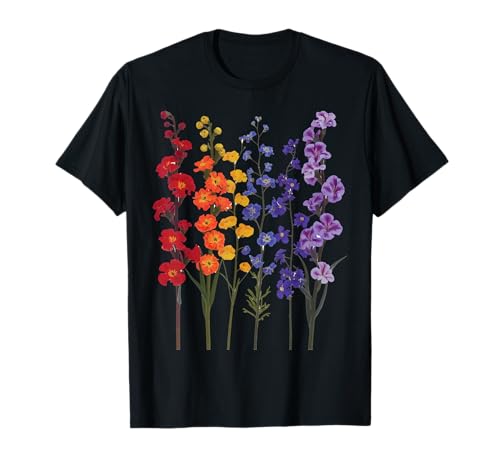 Wildflowers Floral Colorful Flowers T-Shirt