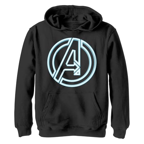 Sweat-shirt à capuche Avengers pour garçon pull chaud et visible qui brille