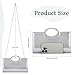 Freie Liebe Clutch Purses for Women Evening Bag Fashion Handbags for Wedding, Cocktail, Prom with Chain