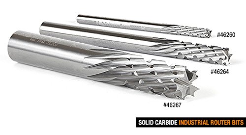 Amana Tool - 46260 Solid Carbide CNC Spiral Carbon Graphite & Carbon Fiber Panel Cutting 1, 1/8 D x 1/2 CH x 1/8 SHK - Image 4