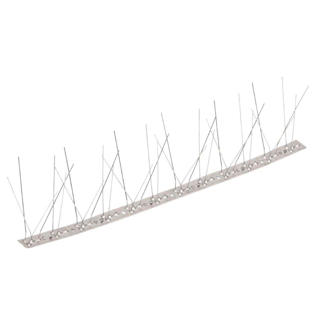 INLIFE 40-TLG. Taubenabwehr Spikes-Set Edelstahl 20 m 5-reihig,3.7kg,149134