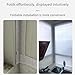 Thermal Window Insulation Cover Customizable Size Windproof and Cold Resistant Easy Install No Tools Magic Tape for Windows(170x170cm)