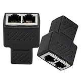 [Transmission Stable] Fabriqué avec un noyau plaqué or, cette multiprise ethernet assure un signal fluide. Le repartiteur cable ethernet RJ45 réduit les interférences pour une bonne connexion