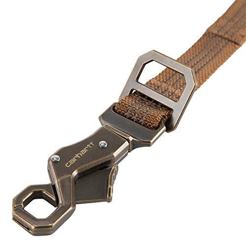 Carhartt Shock Absorbing Dog Leash Carhartt Brown/Brushed Brass #TOP1