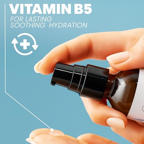 Image of Hyaluronic Acid Serum - Deep Hydration Face Serum with Vitamin B5, Glycerin & Vitamin E | Plumps, Smooths & Restores Moisture Balance | 30 mL / 1 oz
