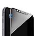 Vintar [3D Full Coverage] Privacy Screen Protector for iPhone X, 9H Anti-Spy Tempered Glass Screen Protector, (Black)