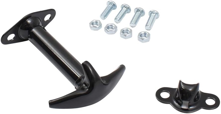Hood Latch Safety Catch Bracket Assembly Kit for Jeep CJ Series for Wrangler