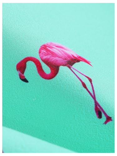 Floerns Men's Graphic Print Drawstring Waist Swim Trunks Shorts Bathing Suit3