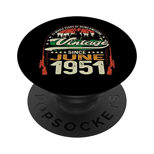 Cazador de caza de ciervos de 72 años, nacido en junio de 1951, 72 cumpleaños PopSockets PopGrip Intercambiable
