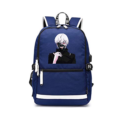 Tokyo Ghoul Mochila Casual personalizada de la cartera del morral de la lona clásica