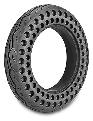 Neumáticos de repuesto para patinete, neumáticos de panal sólido para patinete eléctrico de 10 pulgadas, rueda delantera/trasera, antideslizante, antipinchazos, accesorios para neumáticos, n Cover