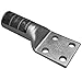 Burndy YA464N Four Hole Hylug Code Conductor, 1500 kcmil Conductor, 1/2" Stud Hole Size, 1.75" Stud Hole Spacing, 3" Tongue Width, 7.55" Length