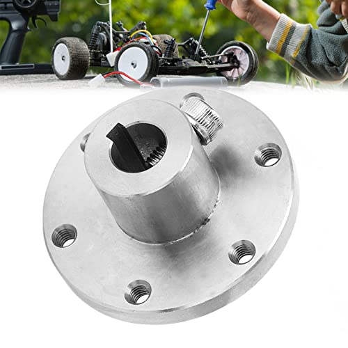 Accouplement à rigide HUIOP en acier inoxydable durable avec moyeu à clé précis de 12 mm