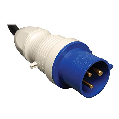 Image of Tripp Lite Monitored PDU, 7.4kW Single Phase, 230V Outlets (12-C13, 4-C19), IEC-309 32A Blue, 12ft. Cord, 2U Rack-Mount Power, TAA (PDUMNH32HV)
