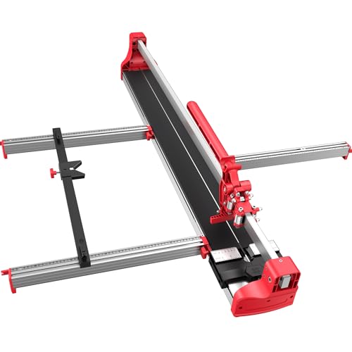 SHIJING 48-inch Manual Tile Cutter,48 inch,Porcelain Ceramic Tile Cutter with Tungsten Carbide Cutting Wheel,Tile cutter