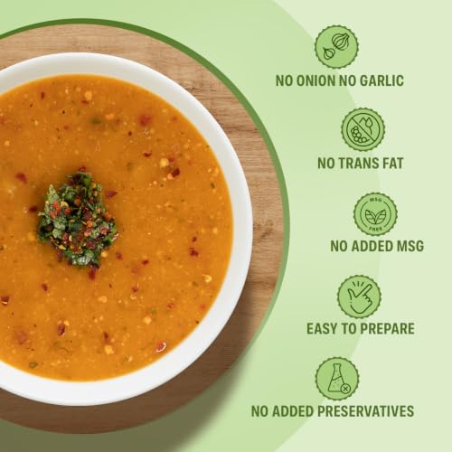 Image of Tit-Bit Lentil Soup (Dal Soup) | No Onion No Garlic | Ready-to-Cook Soup Mix | High Protein & High Dietary Fiber | Pack of 5 (50g Each)