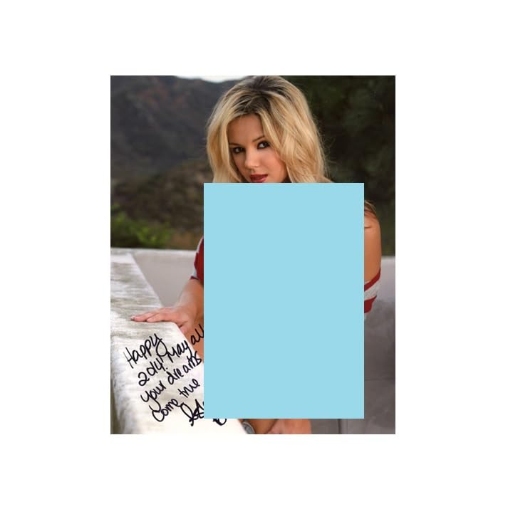 ASHLYNN BROOKE SIGNED 8x10 PHOTO ADULT MOVIE ACTRESS LEGEND BECKETT BAS